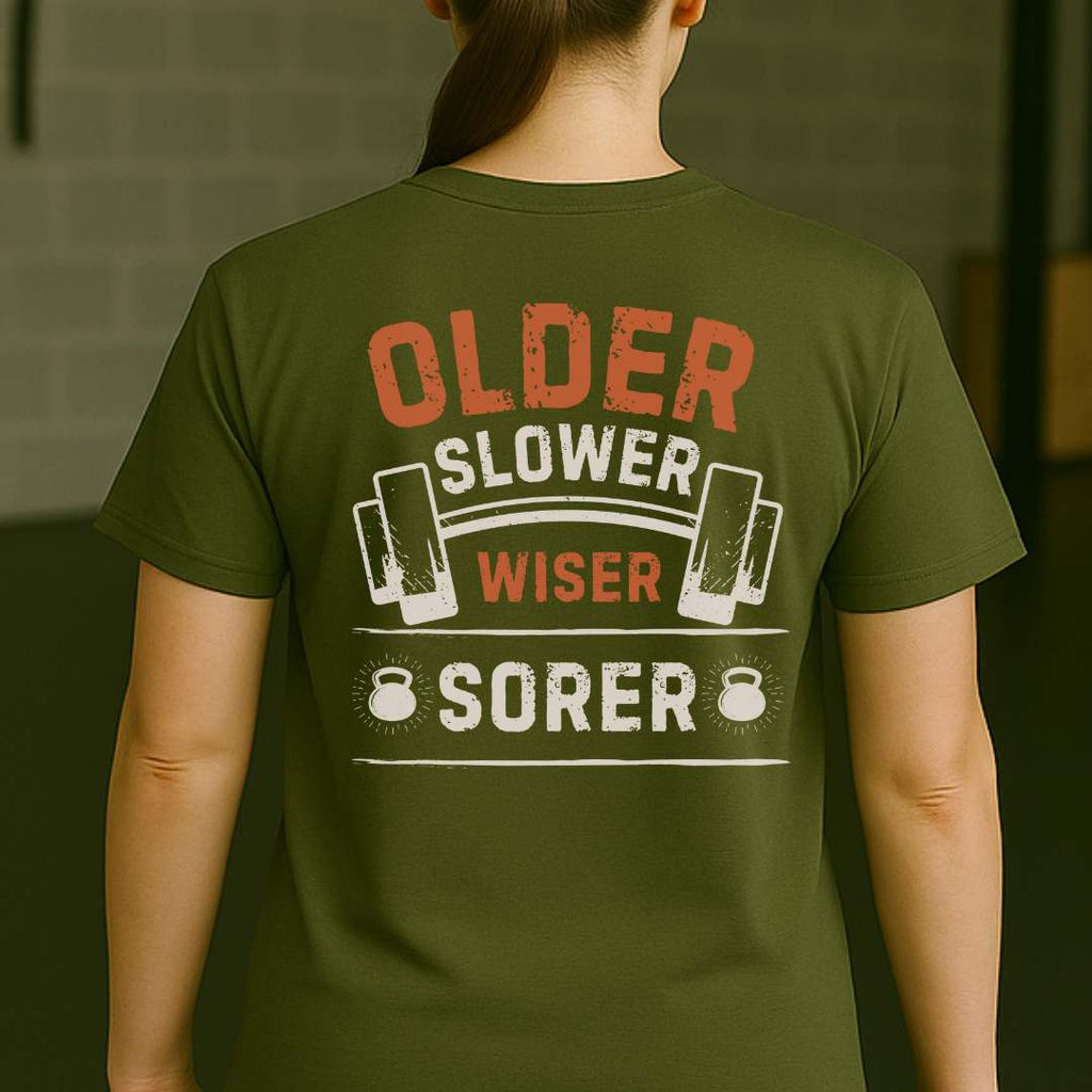 OLDER SORER BACK T-SHIRT