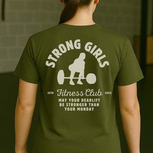 STRONG GIRLS CLUB BACK T-SHIRT