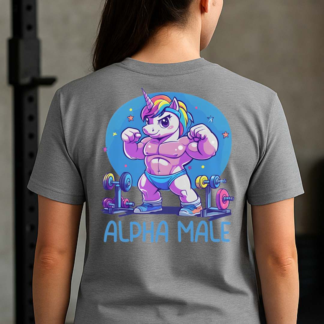 ALPHA MALE BACK T-SHIRT