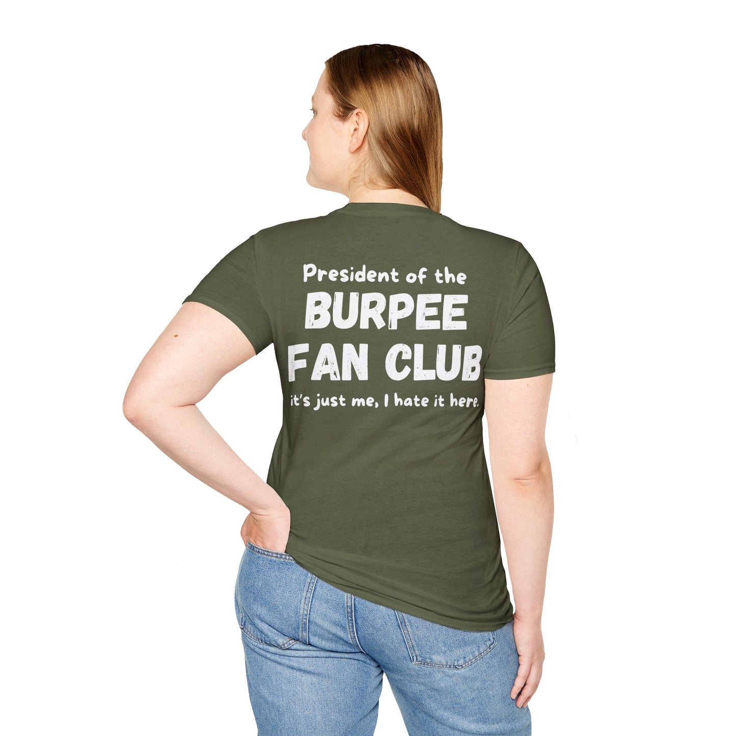 BURPEE FAN CLUB BACK T-SHIRT