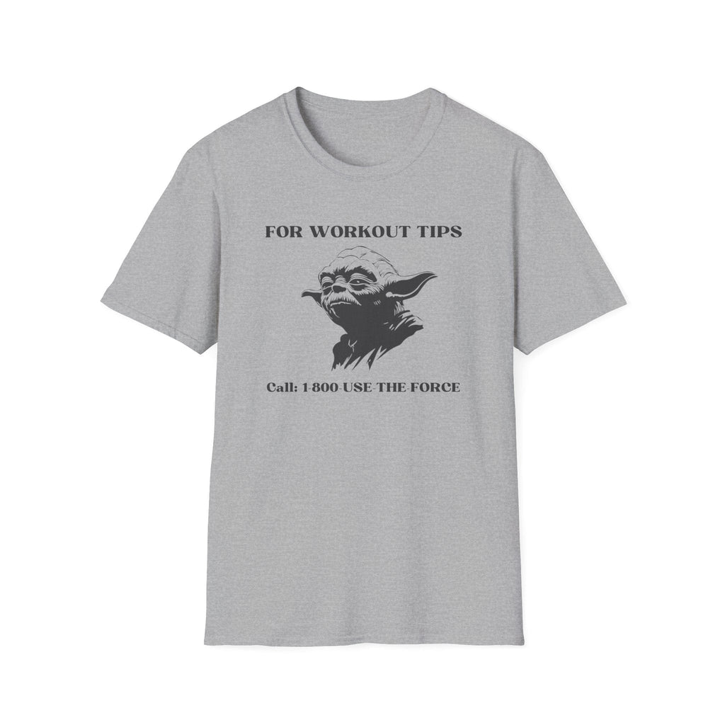 YODA WORKOUT TIPS T-SHIRT
