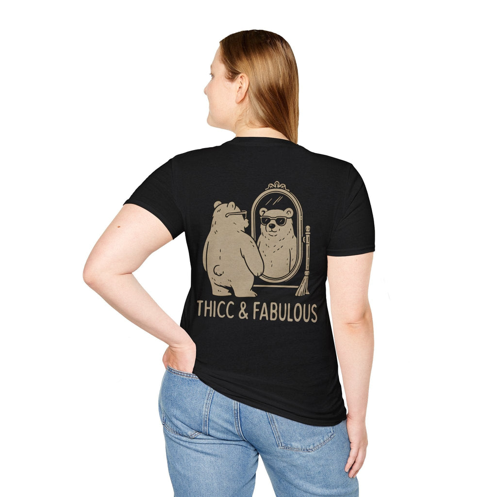 THICC AND  FABULOUS BACK T-SHIRT