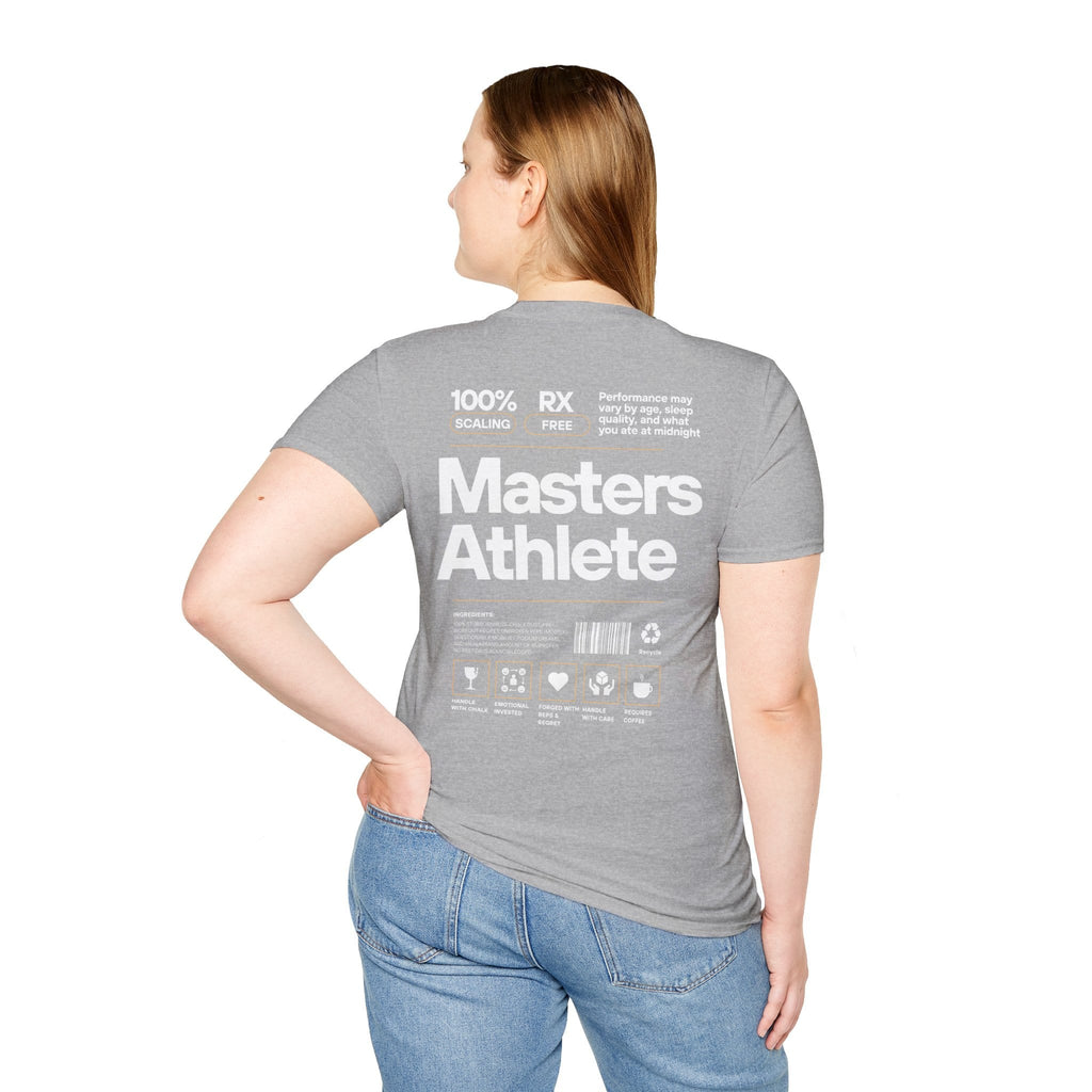 MASTERS ATHLETE BACK T-SHIRT