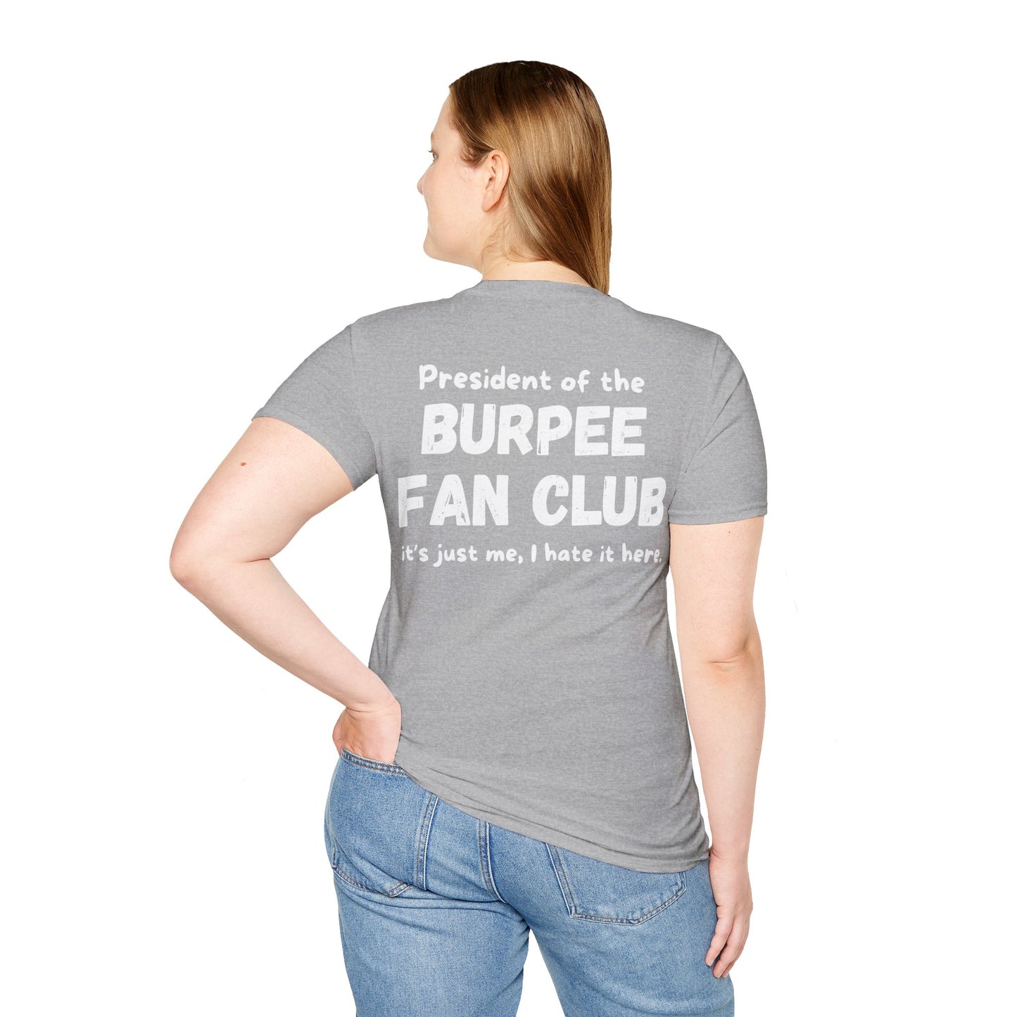 BURPEE FAN CLUB BACK T-SHIRT