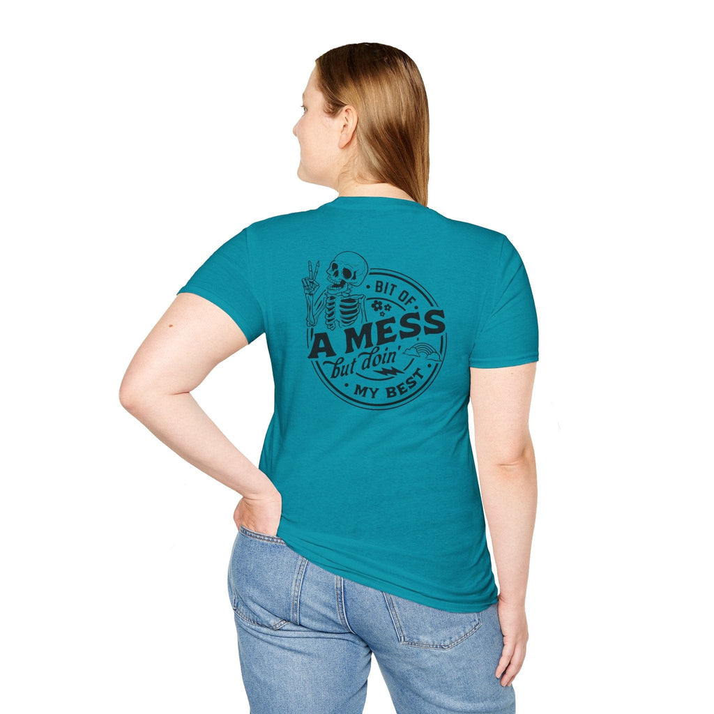 A BUT IF A MESS T-SHIRT