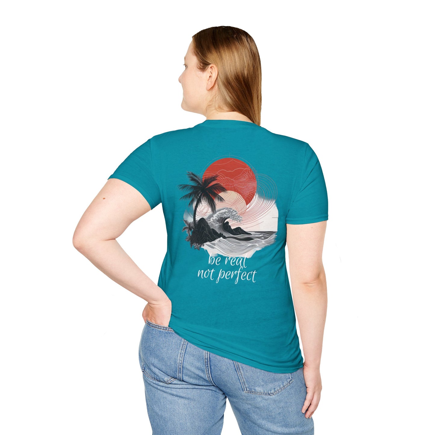 BE REAL BEACH T-SHIRT