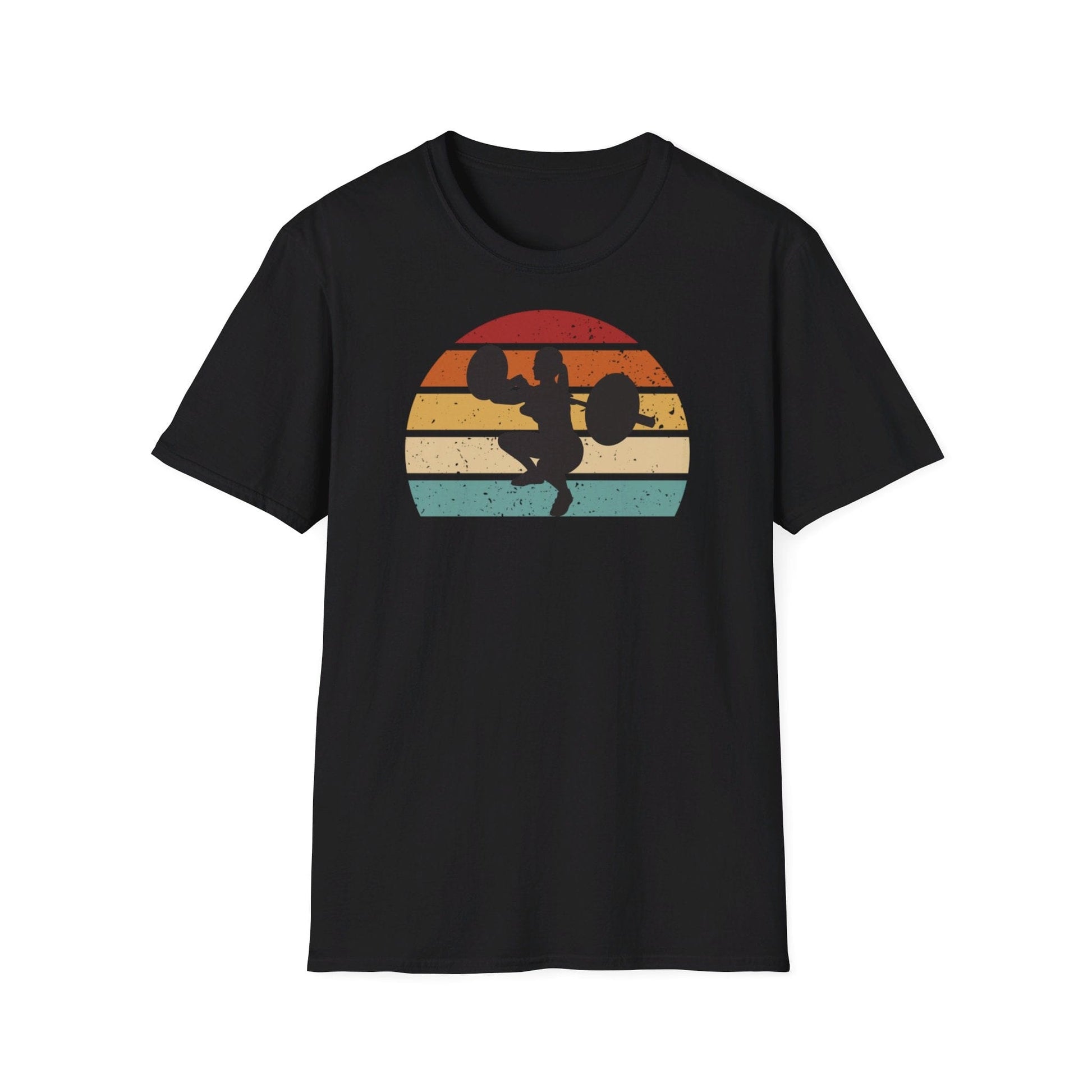 RETRO FRONT SQUAT KVINNA T-SHIRT