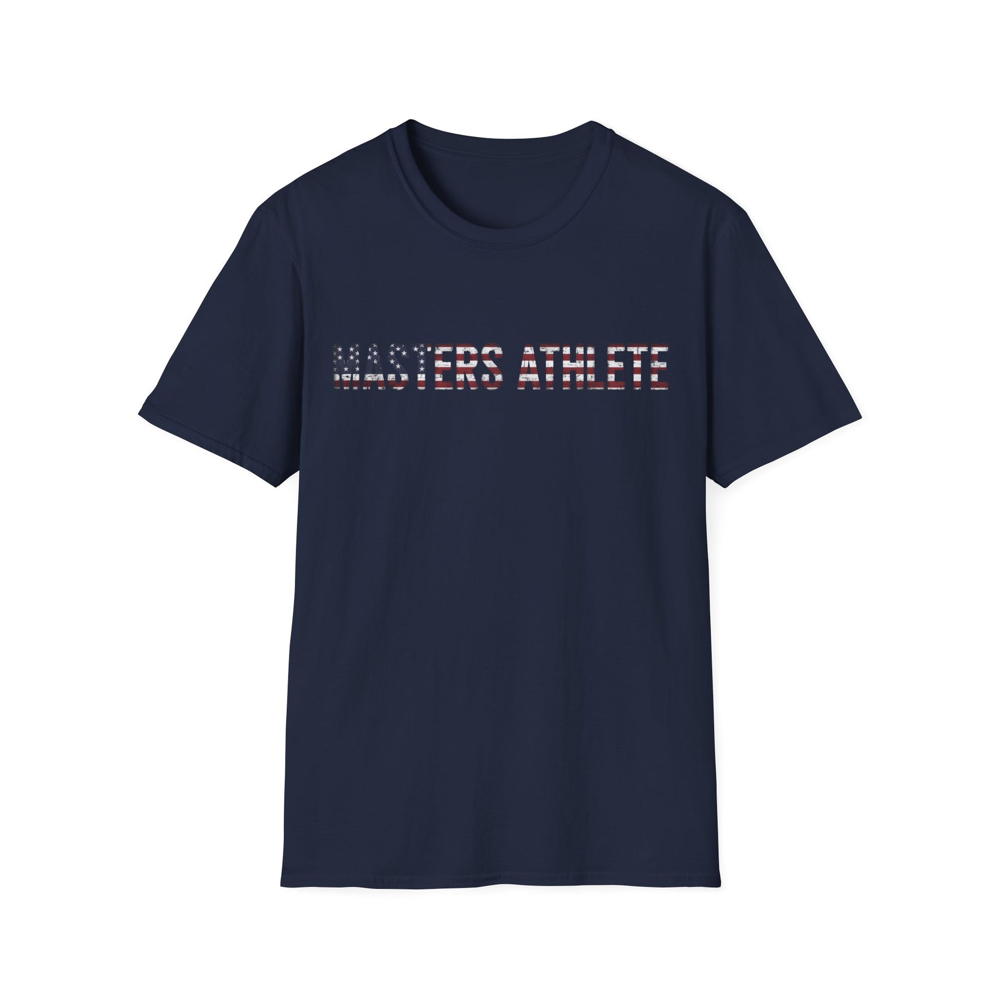 USA FLAG MASTERS ATHLETE T-SHIRT