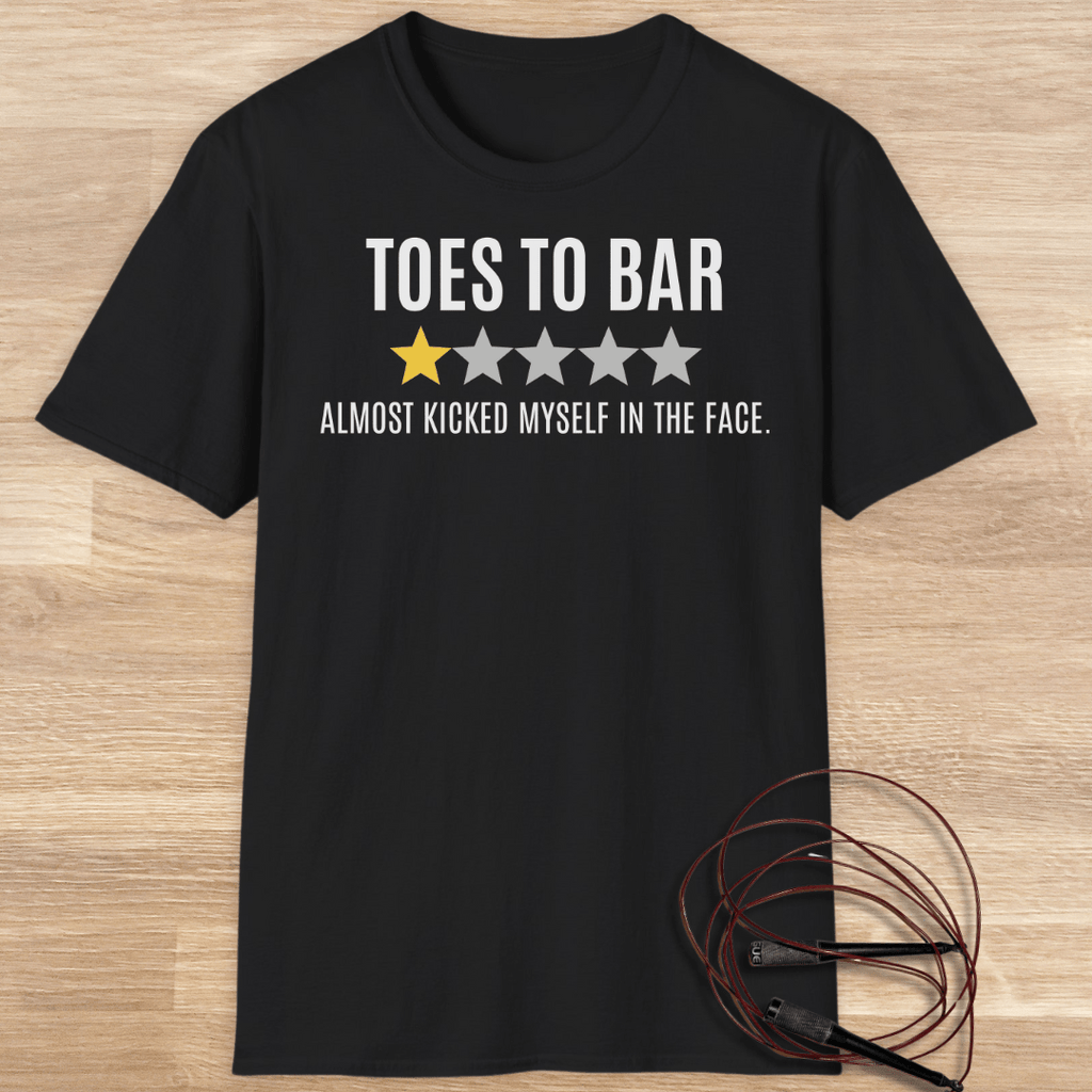 TOES TO BAR REVIEW T-SHIRT