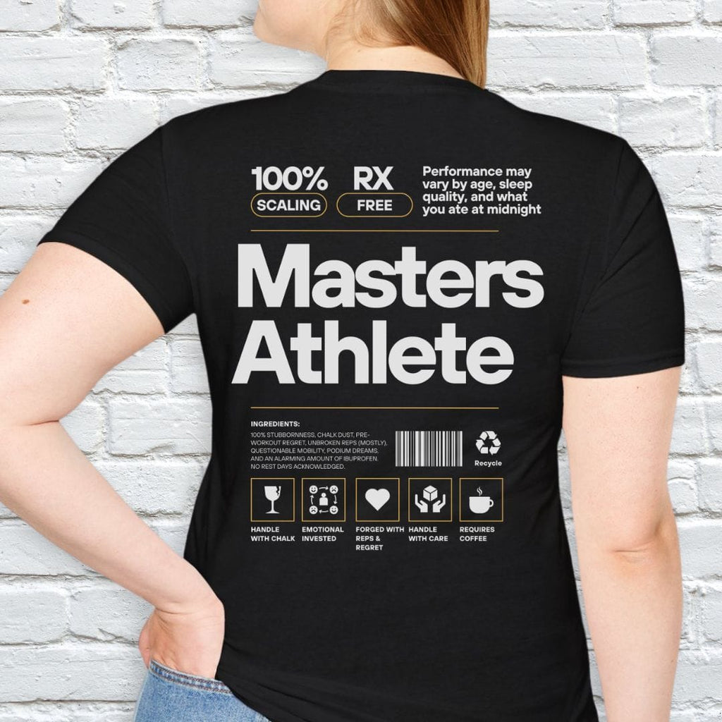 MASTERS ATHLETE BACK T-SHIRT