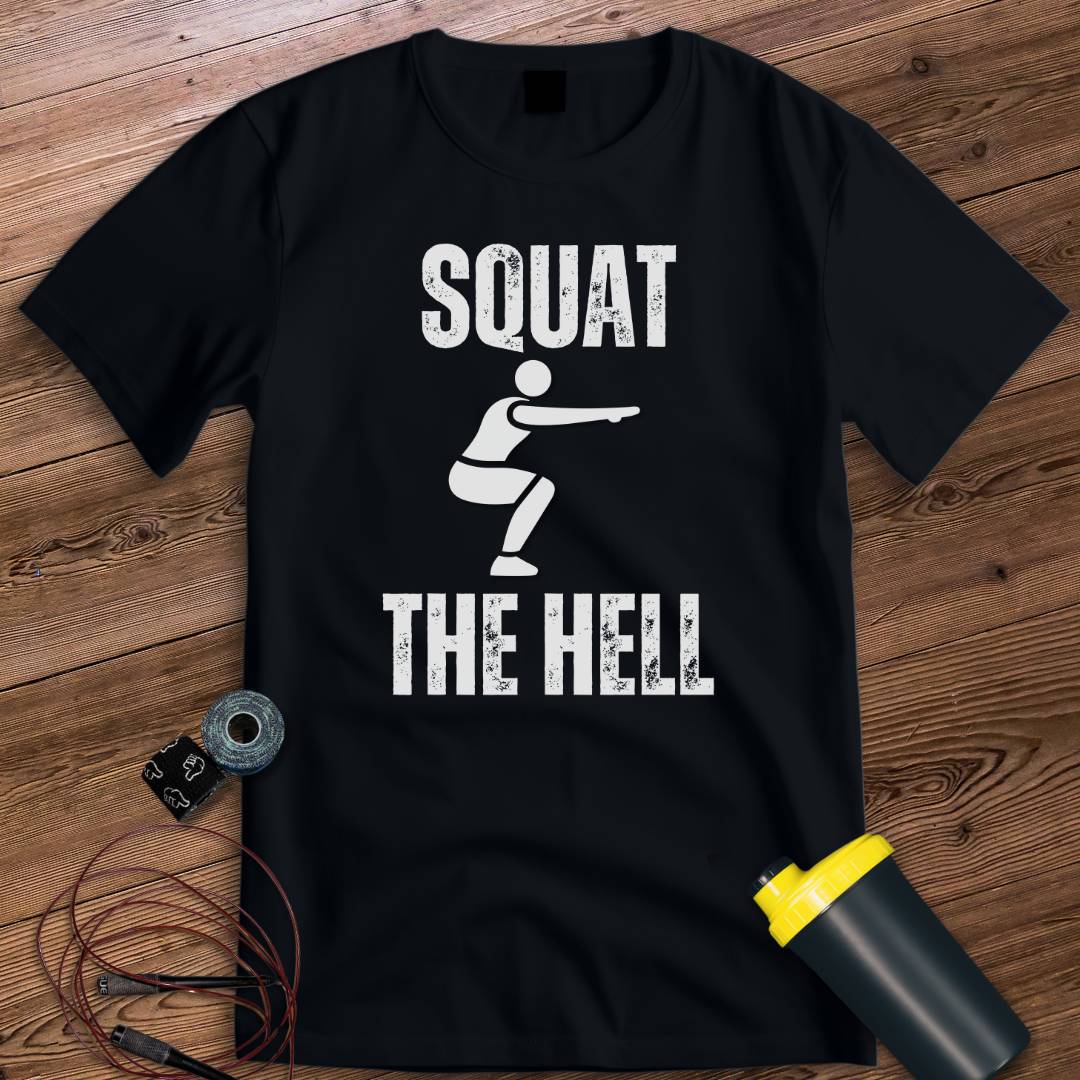 SQUAT THE HELL T-SHIRT
