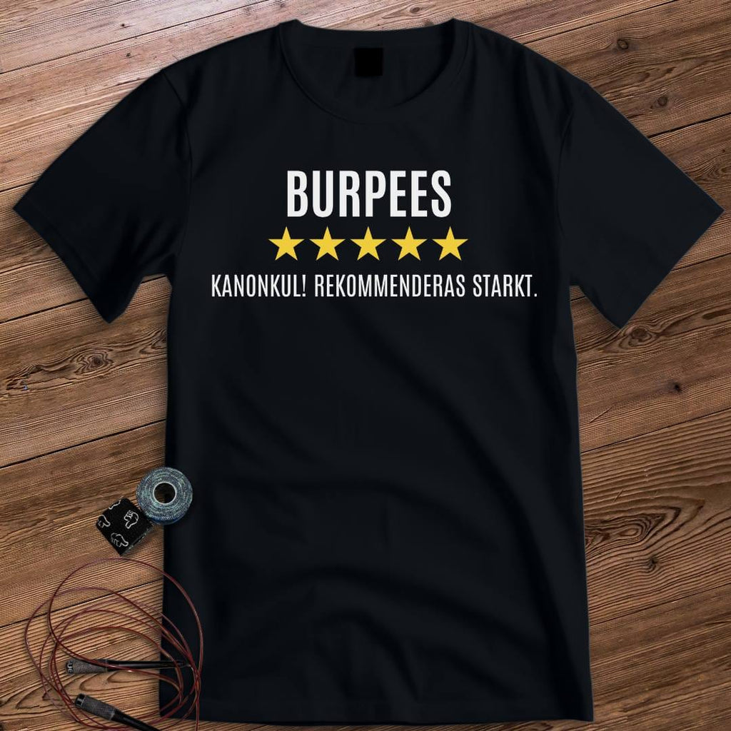 BURPEES KANONKUL, REKOMMENDERAS STARKT T-SHIRT