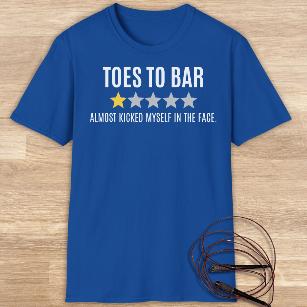 TOES TO BAR REVIEW T-SHIRT