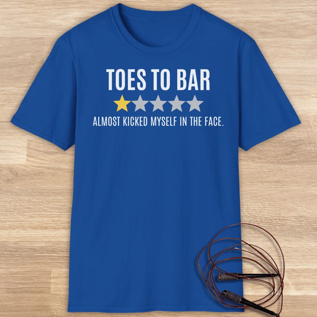 TOES TO BAR REVIEW T-SHIRT