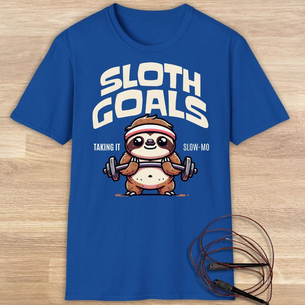 SLOTH GOALS T-SHIRT