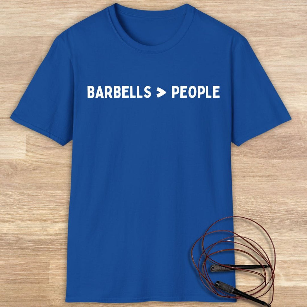 BARBELLS PEOPLE T-SHIRT