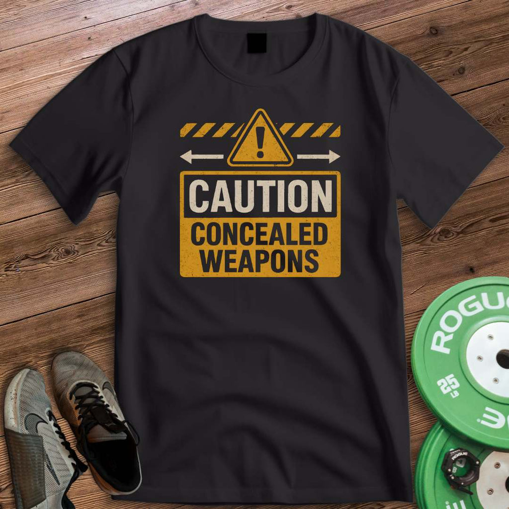 CONCEALED WEAPONS T-SHIRT