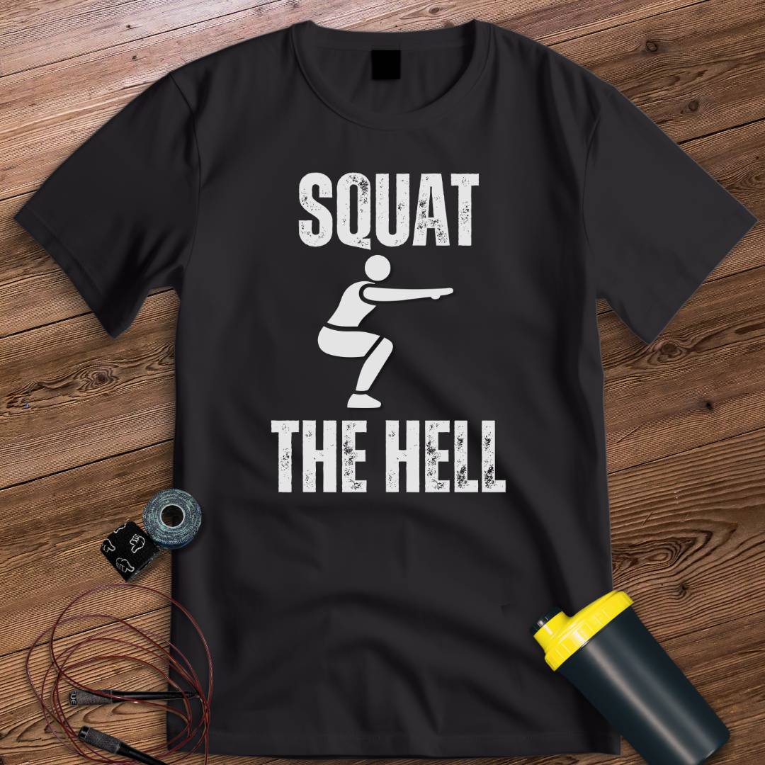 SQUAT THE HELL T-SHIRT
