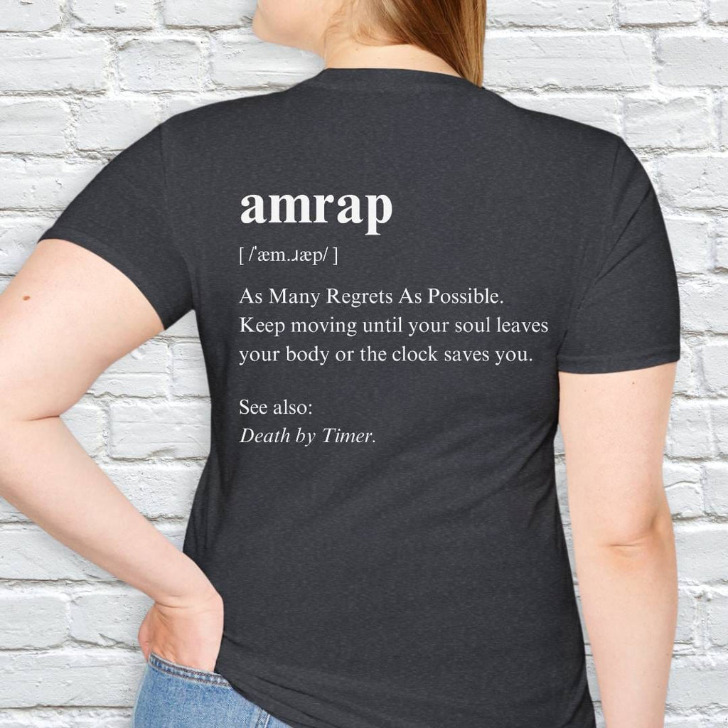 AMRAP DEFINITION T-SHIRT
