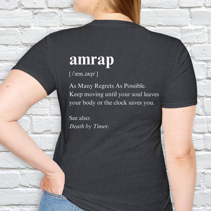 AMRAP DEFINITION T-SHIRT