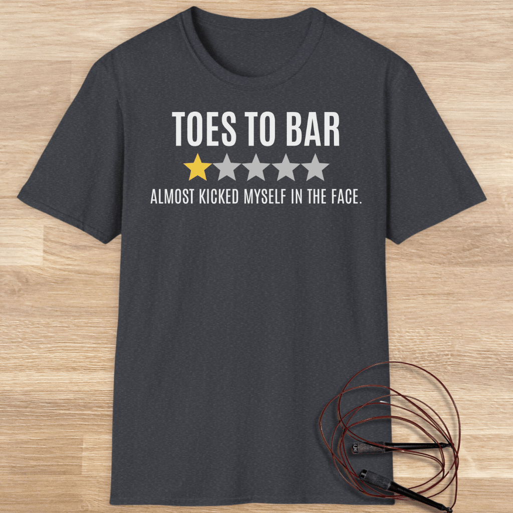 TOES TO BAR REVIEW T-SHIRT