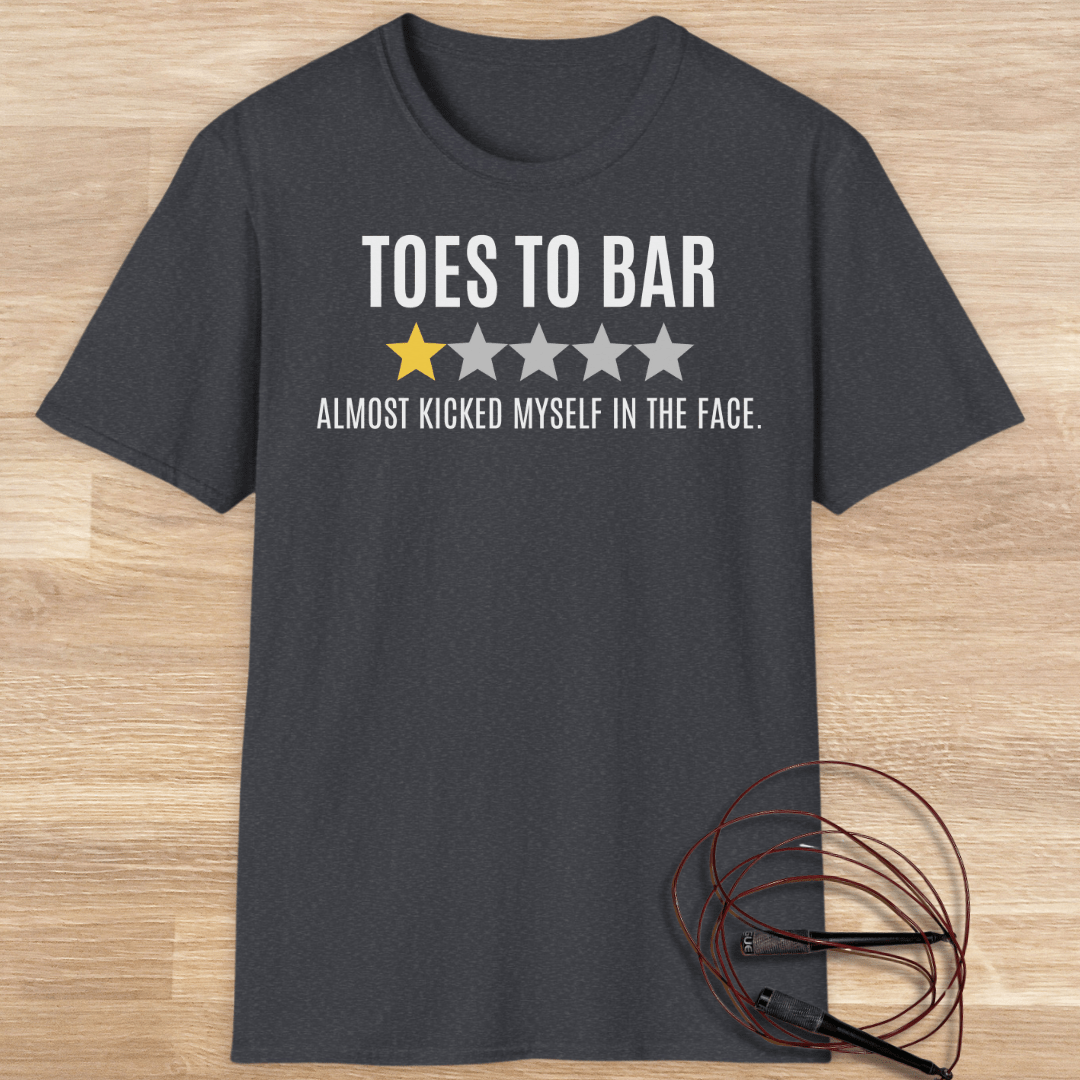 TOES TO BAR REVIEW T-SHIRT
