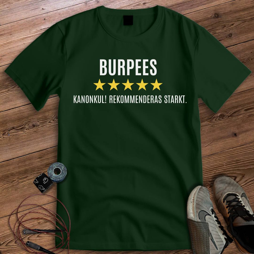 BURPEES KANONKUL, REKOMMENDERAS STARKT T-SHIRT