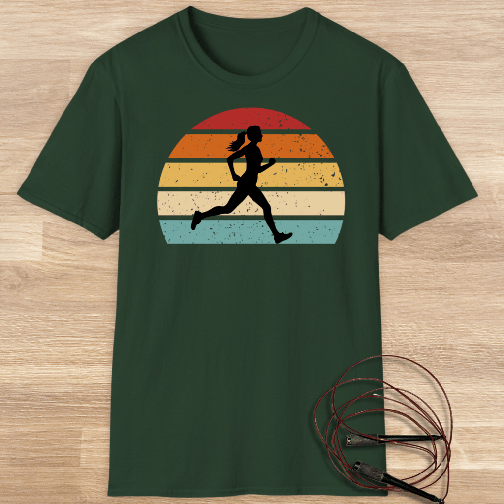 SUNSET RUNNER KVINNA T-SHIRT