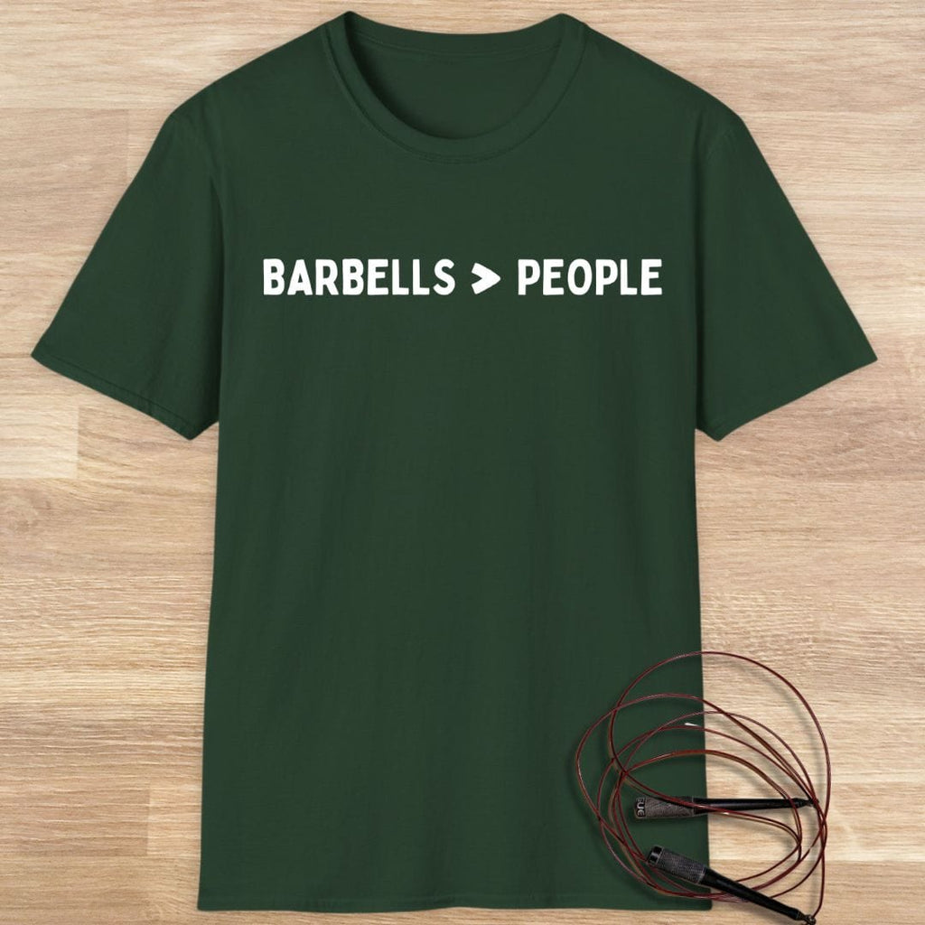 BARBELLS PEOPLE T-SHIRT
