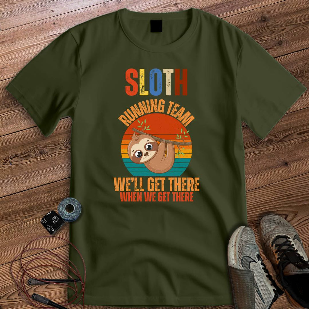 SLOTH RUNNING TEAM T-SHIRT