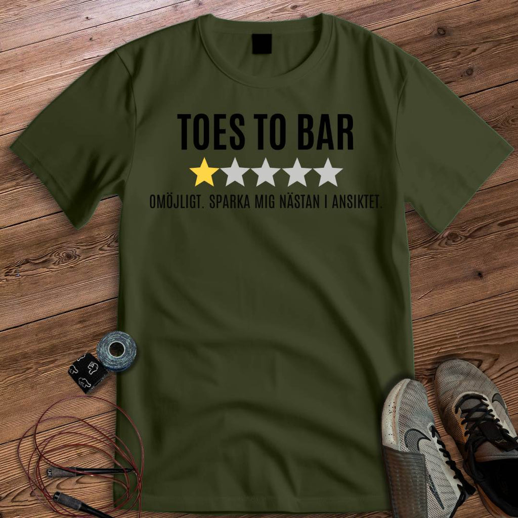 TOES TO BAR T-SHIRT