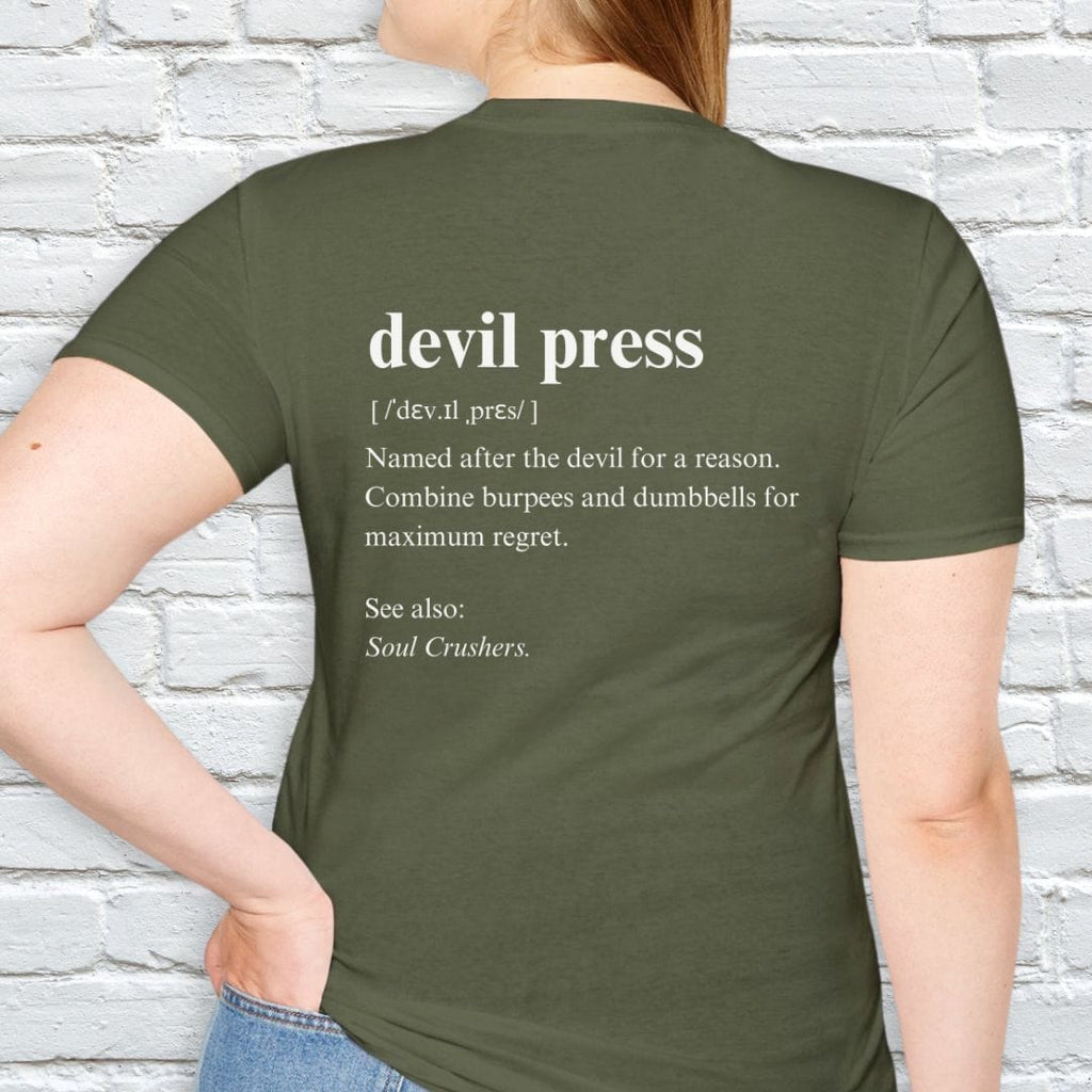 DEVIL PRESS DEFINITION T-SHIRT