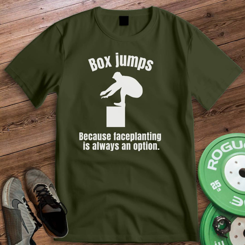 BOX JUMPS FACEPLANT T-SHIRT