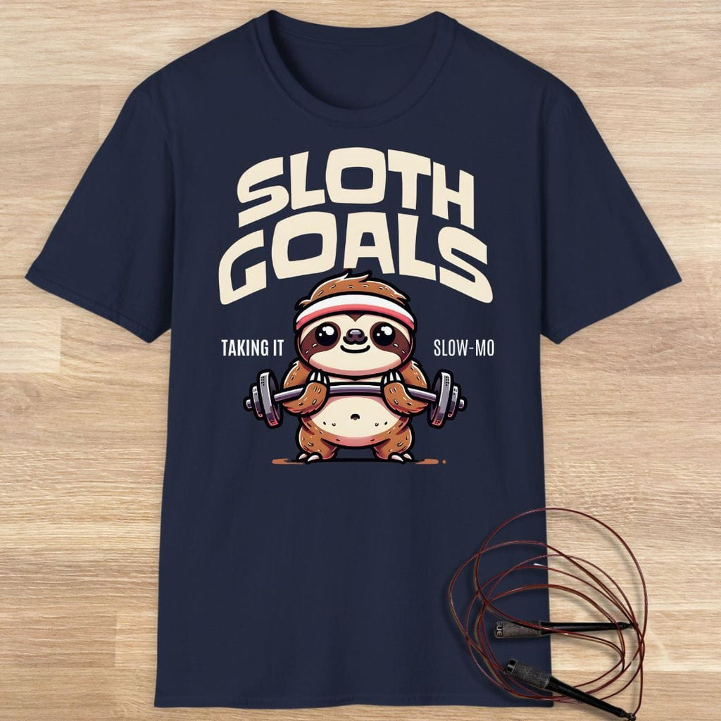 SLOTH GOALS T-SHIRT