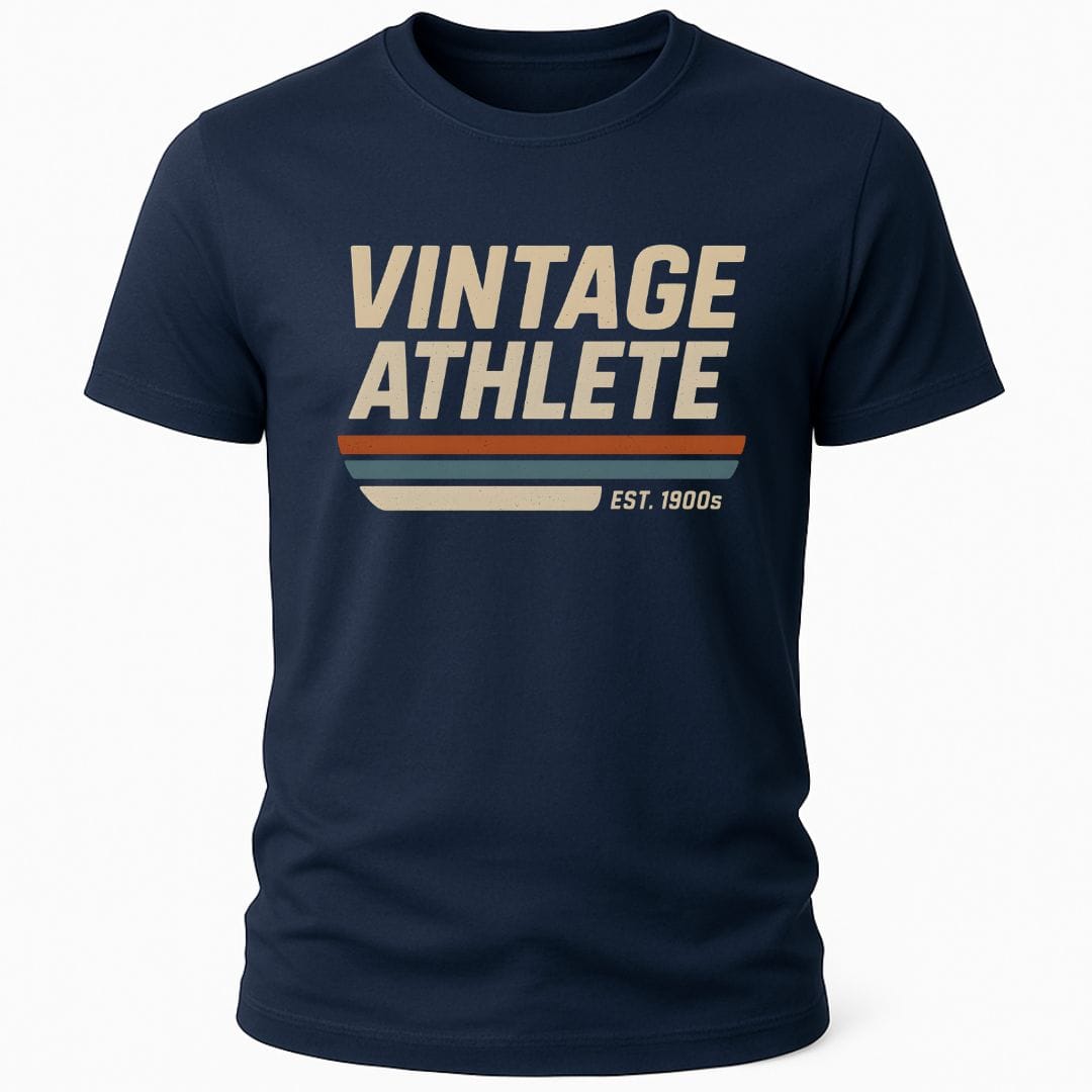 VINTAGE ATHLETE EST 1900S T-SHIRT