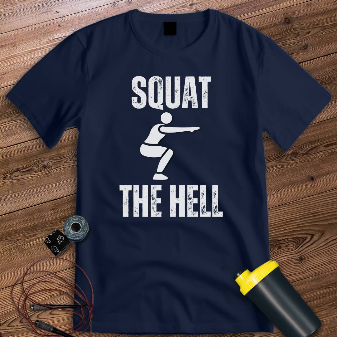 SQUAT THE HELL T-SHIRT