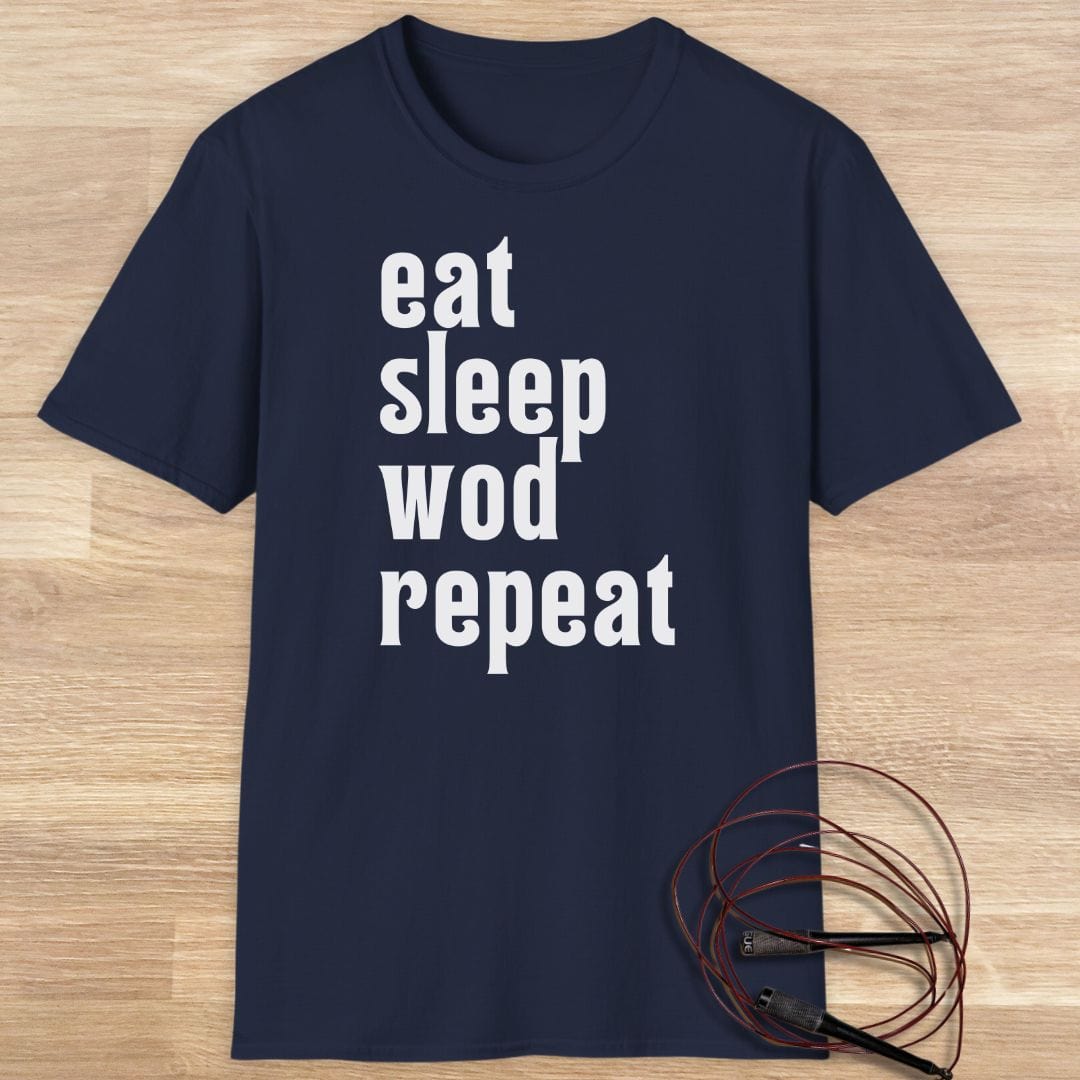 EAT SLEEP WOD REPEAT T-SHIRT
