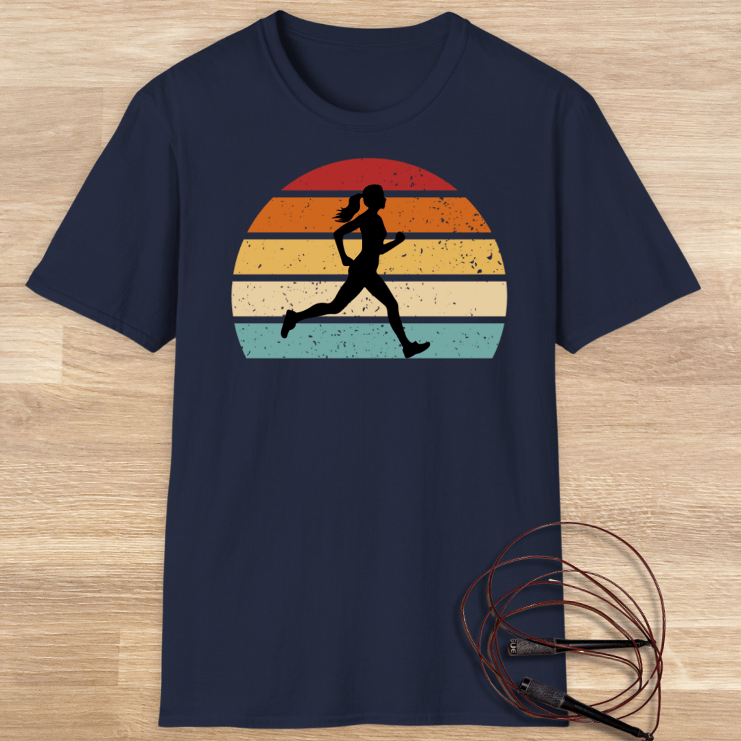 SUNSET RUNNER KVINNA T-SHIRT