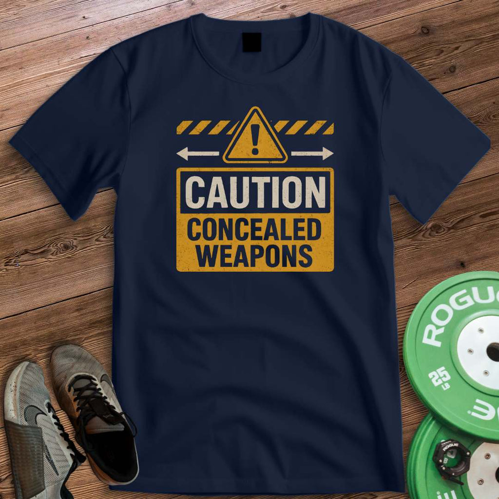 CONCEALED WEAPONS T-SHIRT