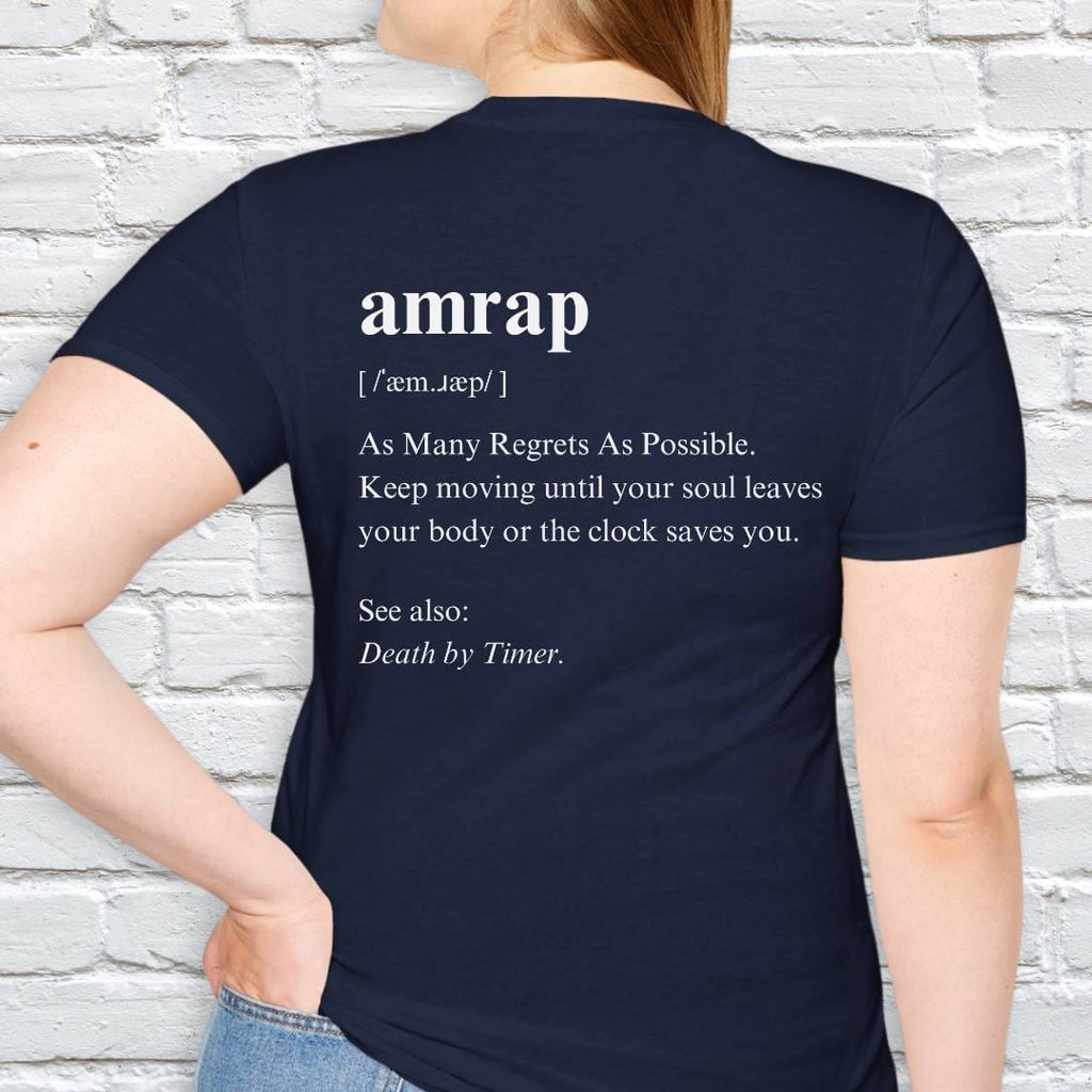 AMRAP DEFINITION T-SHIRT