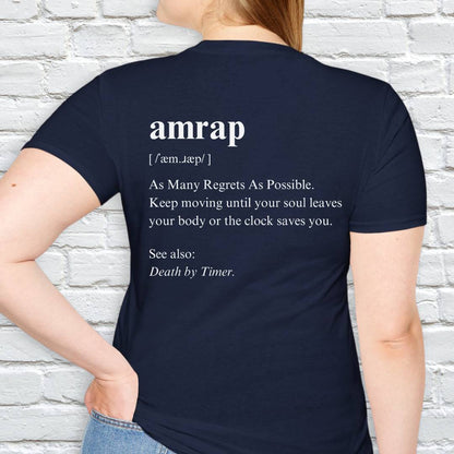 AMRAP DEFINITION T-SHIRT