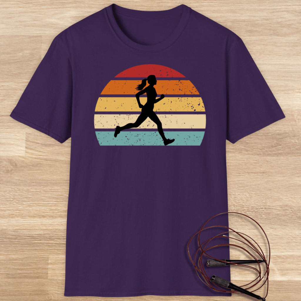 SUNSET RUNNER KVINNA T-SHIRT