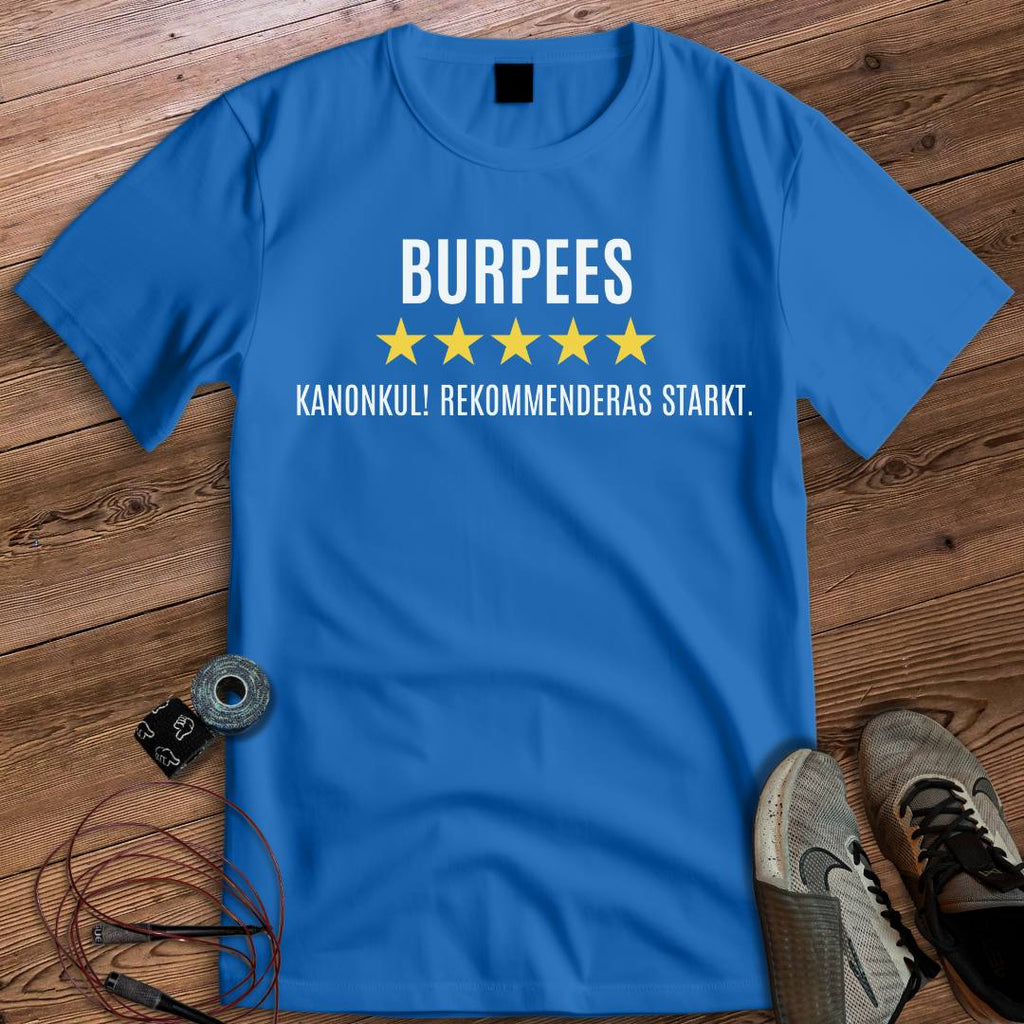 BURPEES KANONKUL, REKOMMENDERAS STARKT T-SHIRT