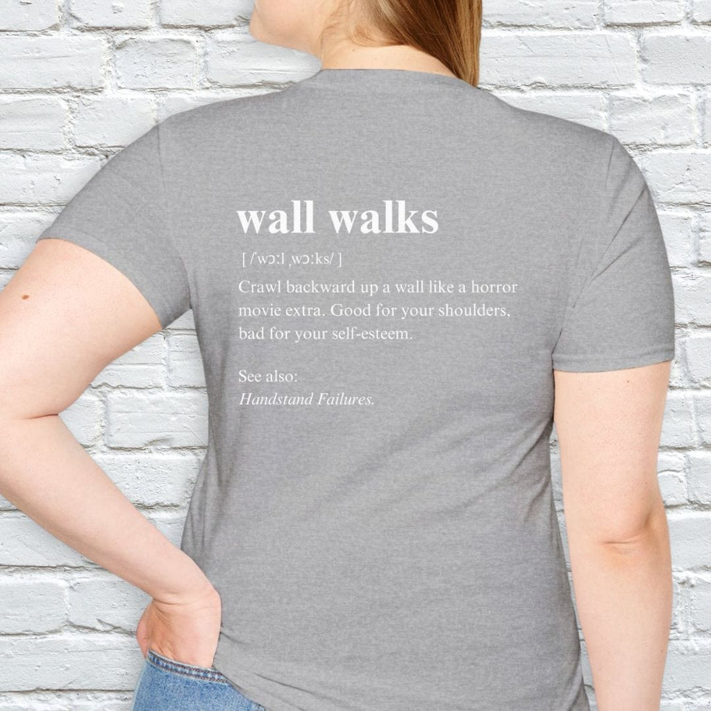 WALL WALK DEFINITION T-SHIRT