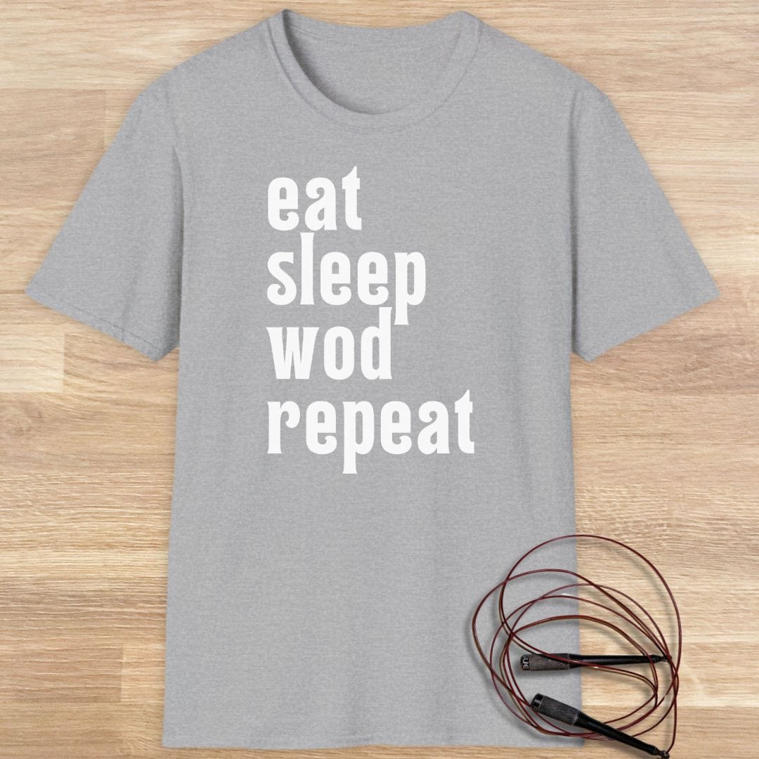 EAT SLEEP WOD REPEAT T-SHIRT