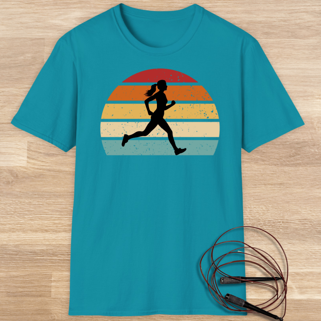 SUNSET RUNNER KVINNA T-SHIRT