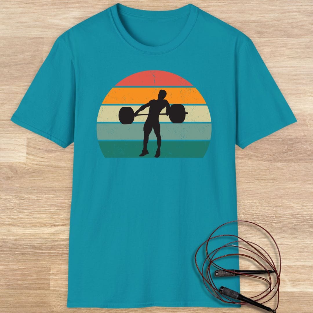 SUNSET LIFTER MAN T-SHIRT