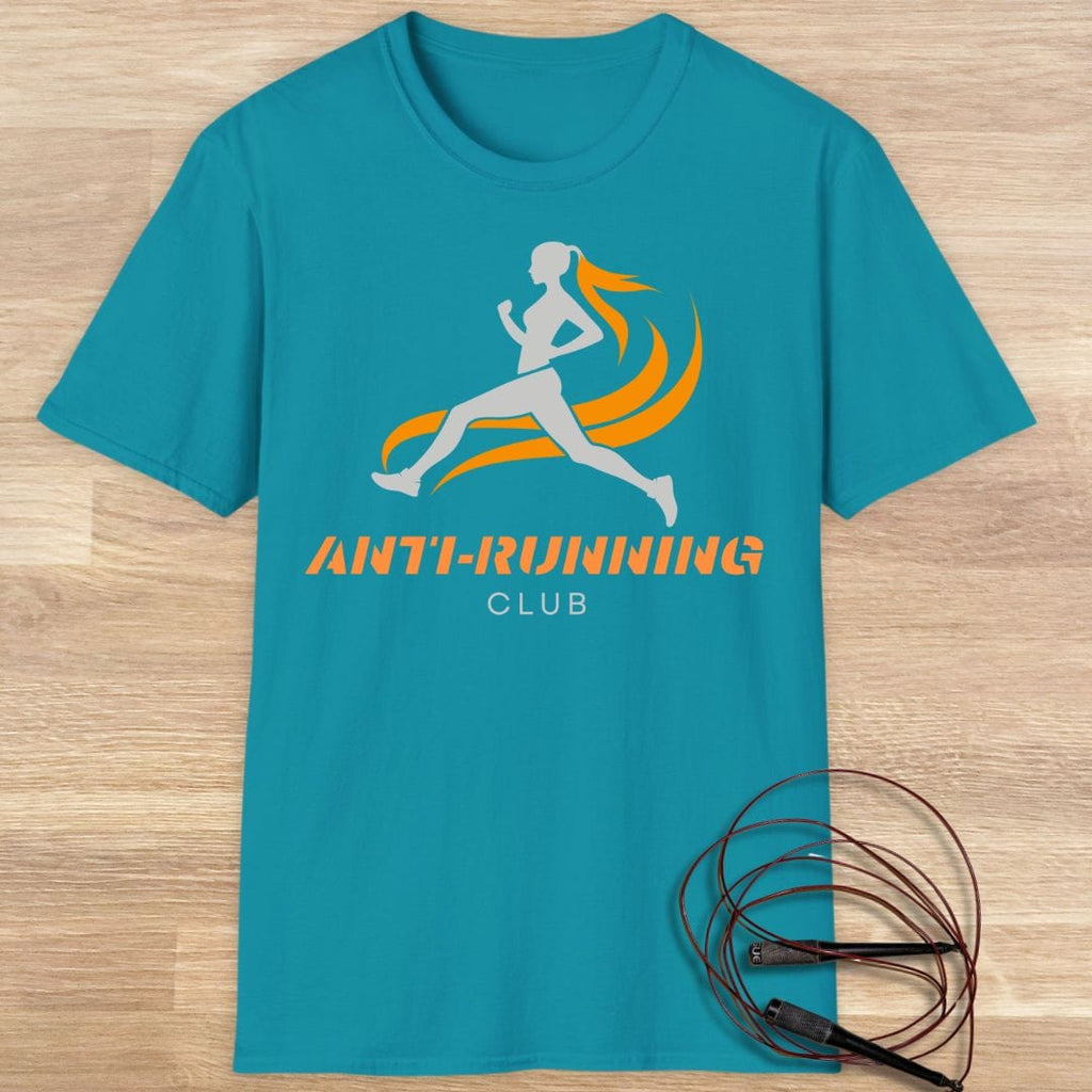 ANTI-RUNNING WOMAN T-SHIRT