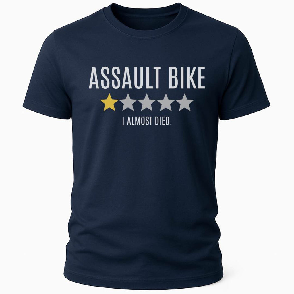 ASSAULT BIKE REVIEW T-SHIRT