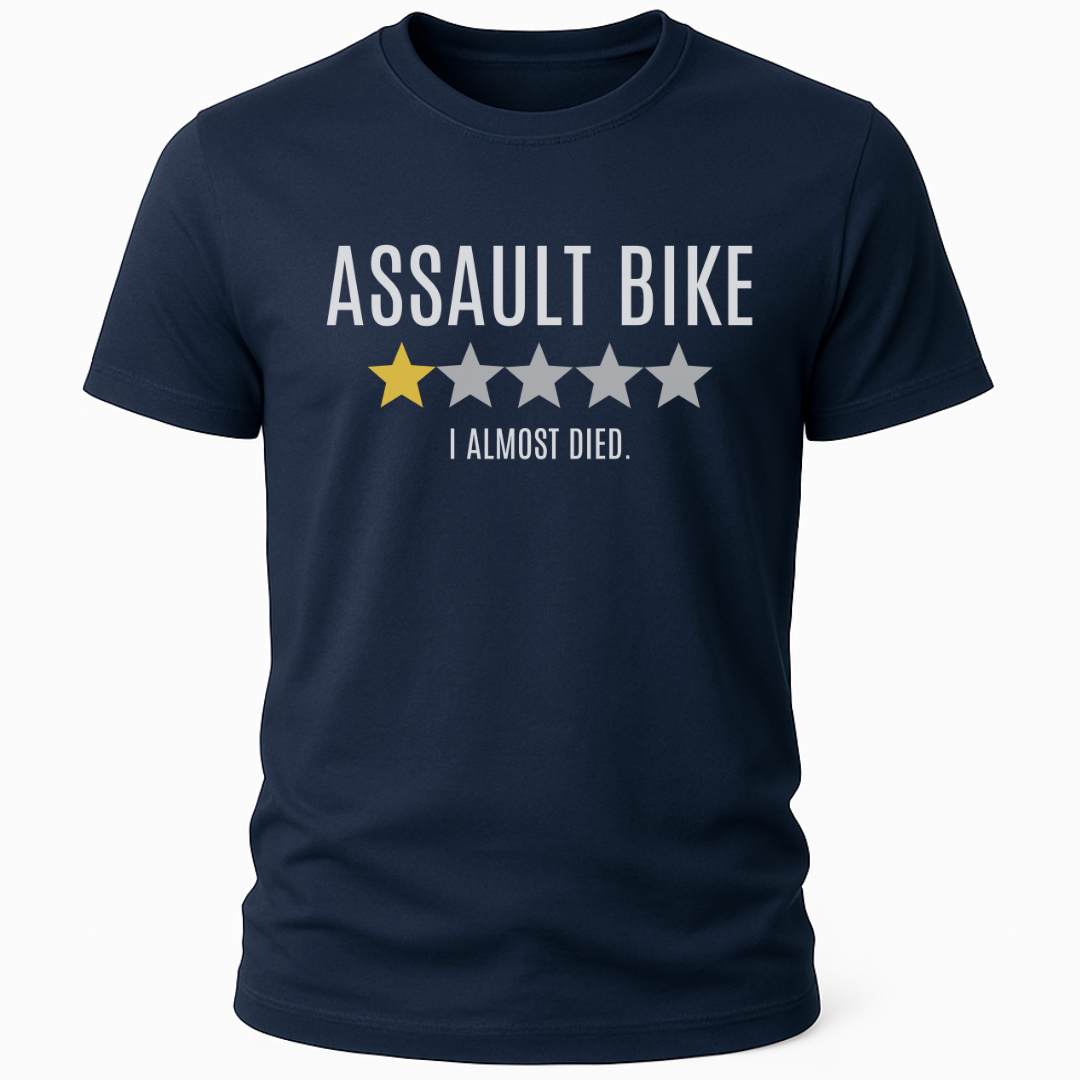 ASSAULT BIKE REVIEW T-SHIRT